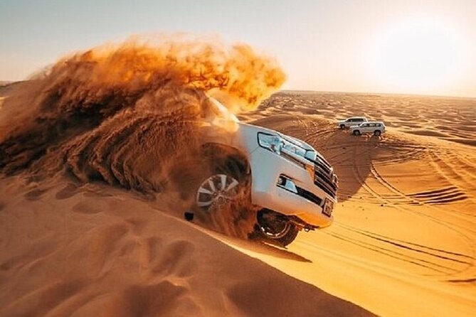 1-Hour Desert Buggy Self-Drive Adventure: Camel Ride & Sandboard - Driving across the Lahbab sand