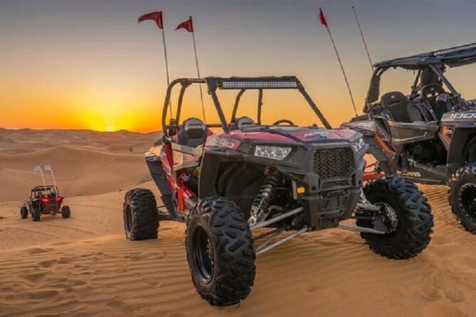 1-Hour Dune Buggy Self Drive with Camel Ride and Sand Boarding in Red Dunes - What $180 buys you