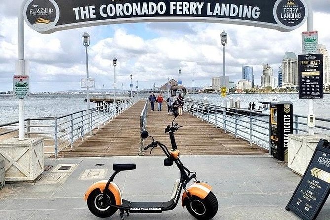 1 Hour GPS Guided Scooter Tour: Harbor/Gaslamp Quarter - Old Town and the city’s multicultural story