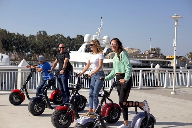 1 Hour GPS Guided Scooter Tour: Harbor/Gaslamp Quarter - Little Italy and Seaport Village