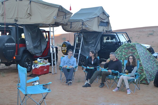 2-Day or 3-Day Self-Drive 4x4 Desert and Camping Adventure from Dubai - Camp under the stars after the afternoon drive