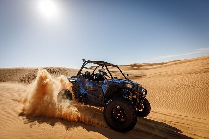3 Hour Guided Tour - Self Drive Buggy with Private Transfer - Driving a buggy across Dubai’s desert