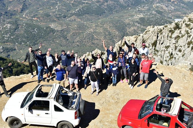 4x4 self drive adventure_Cretan mainland - Skotino Cave, dust, and uneven ground