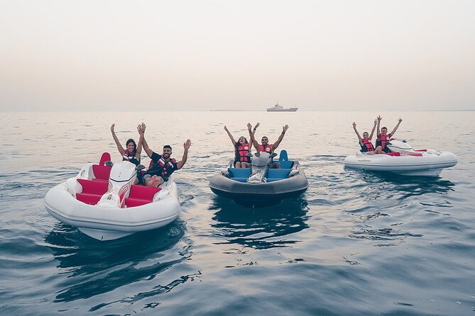 60 min Amazing Dubai Self-Drive Boat Tour - Leaving Dubai Harbour for Palm Jumeirah