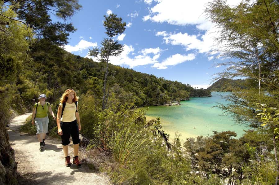 Abel Tasman National Park: Sailing and Self-Guided Walk - Anchorage Bay at lunchtime
