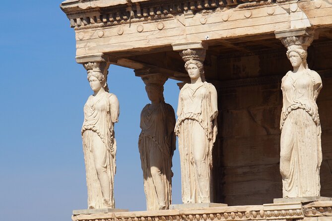 Acropolis & Parthenon Admission Ticket w/ self guided audio tours - The Herodes Atticus theater below
