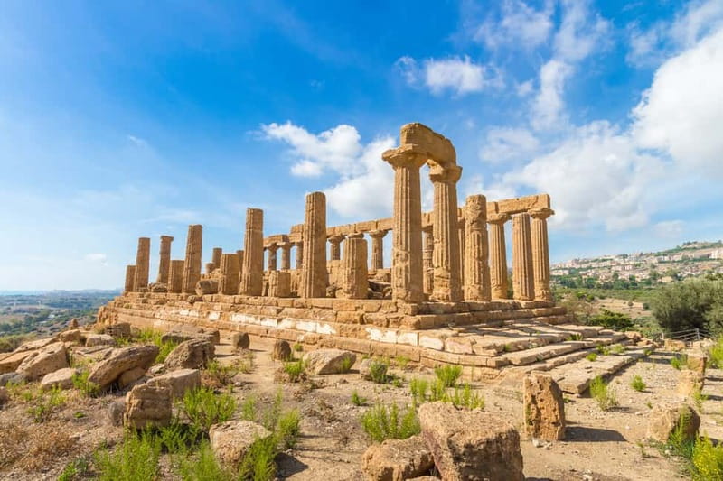Agrigento: Valley of the Temples Ticket & App Audioguide - Seeing Akragas from the Temple of Juno