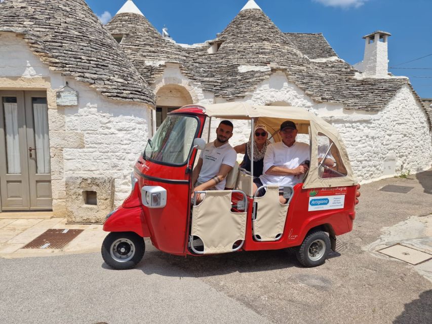 Alberobello: Private Tuk Tuk Tour with Audio Guide - Why a tuk tuk works so well in Alberobello