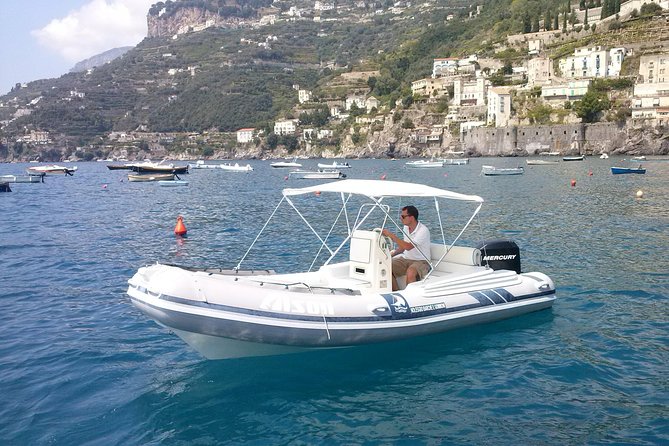 Amalfi Coast Self-Drive Boat Rental - Swimming, lunch, and time ashore