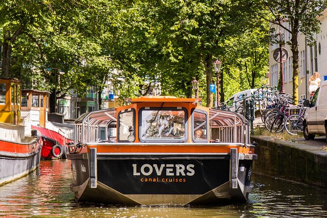 Amsterdam 1h Canal Cruise by Semi-Open Boat with Audio Guide - Anne Frank House and the museum district