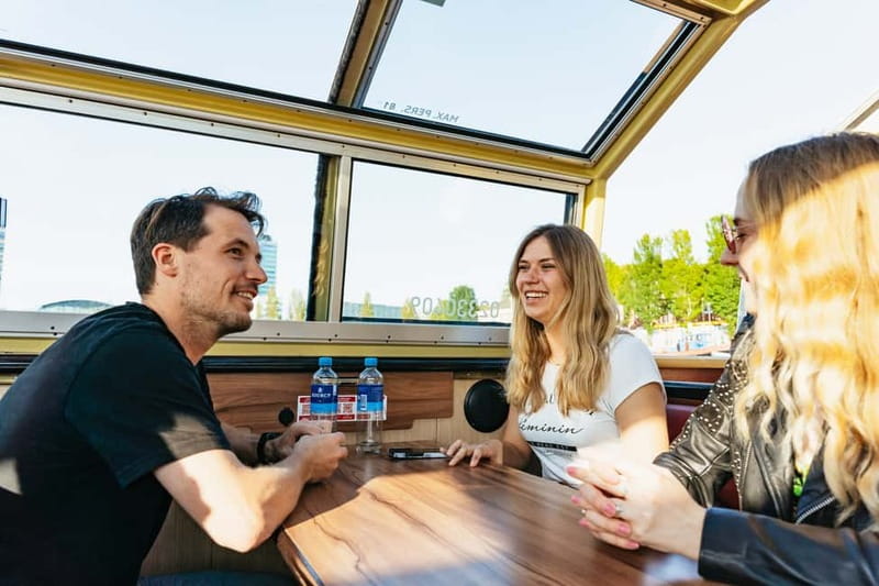 Amsterdam: Heated Canal Cruise Including Audioguide - NEMO, the Skinny Bridge, and Magere Brug