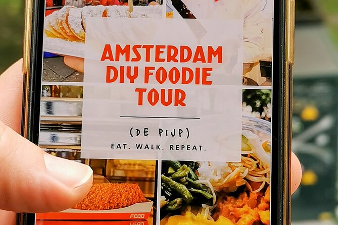 Amsterdam Self-Guided Food Tour in De Pijp Neighbourhood - How the self-guided format works