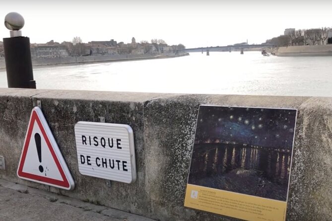 Arles Vincent Van Gogh Self Guided Walking Tour with an APP - The Rhône at night and the Musée Réattu
