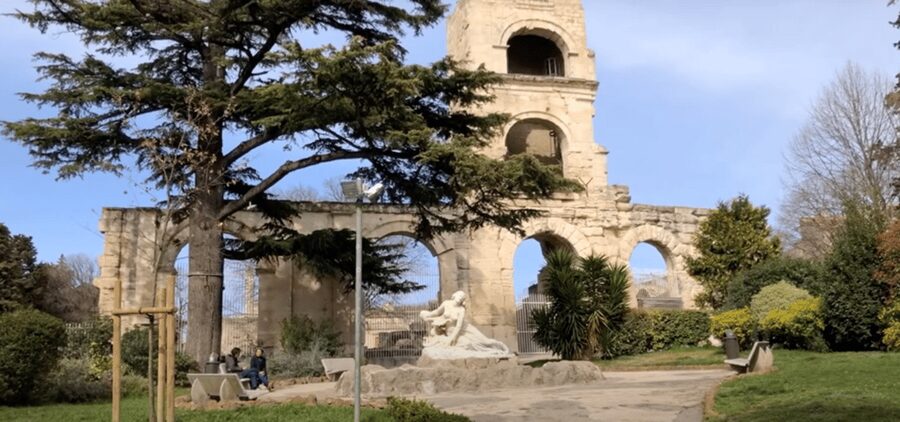 Arles Vincent Van Gogh Walking Tour with an APP - The Alyscamps: a quiet Roman beginning