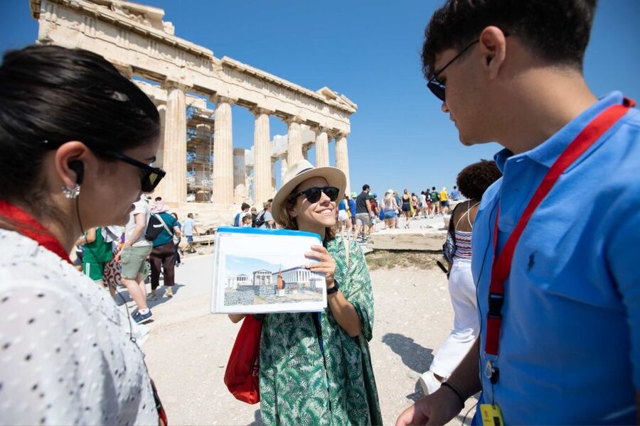 Athens: Acropolis Guided Walking Tour & Plaka Audio Tour - Theater of Dionysus: where Greek drama began
