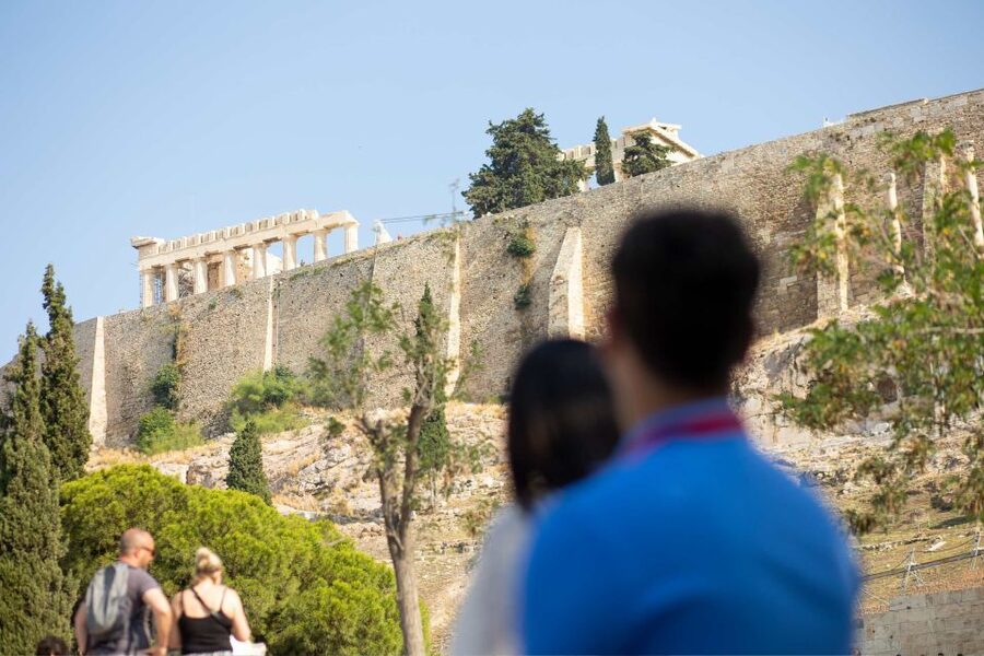Athens: Acropolis Guided Walking Tour & Plaka Audio Tour - Erechtheion and the famous Caryatids