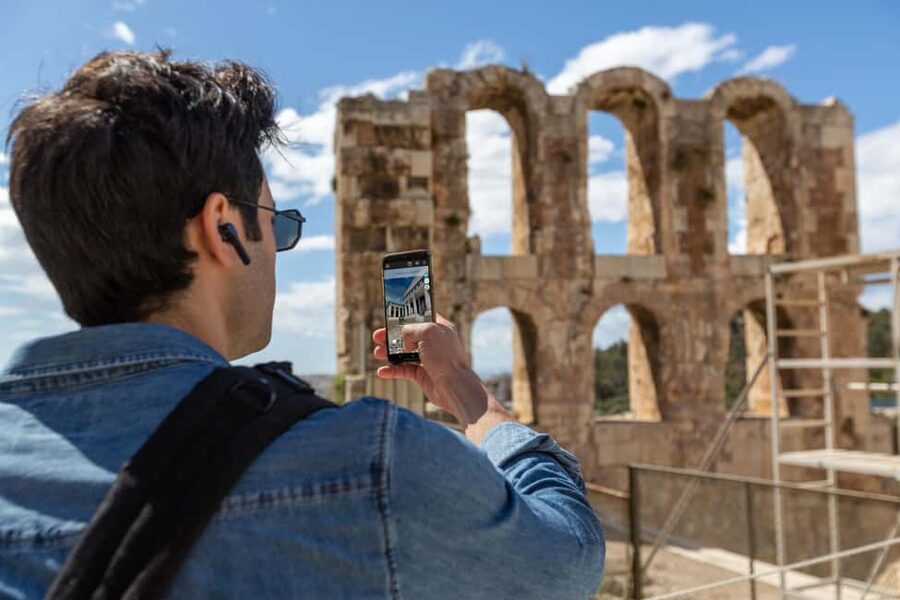 Athens: Acropolis Self-Guided Audiovisual Tour w/ 3D Models - The Propylaia and the First View Above Athens
