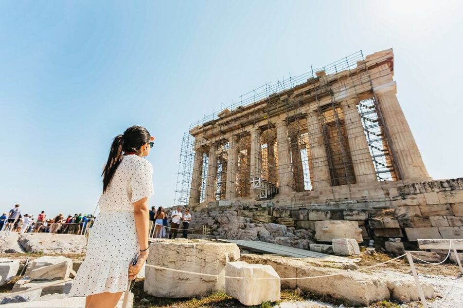 Athens: Acropolis Ticket with Optional Audio or Live Guide - The Odeon of Herodes Atticus adds a later layer