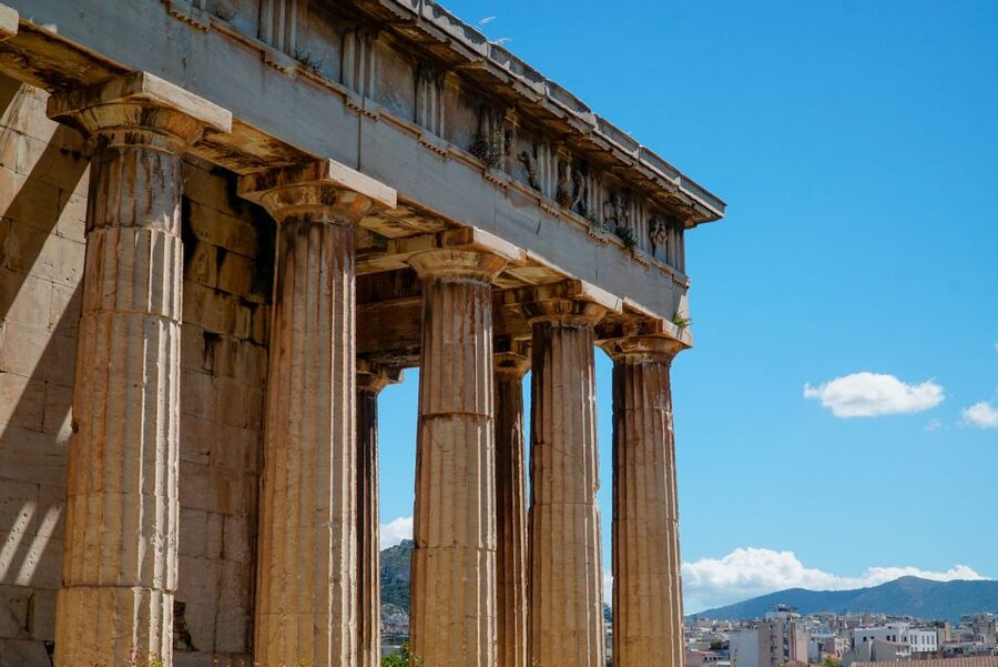 Athens: Ancient Agora E-Ticket and Audio Tour - Finishing near the Theatre of Dionysus