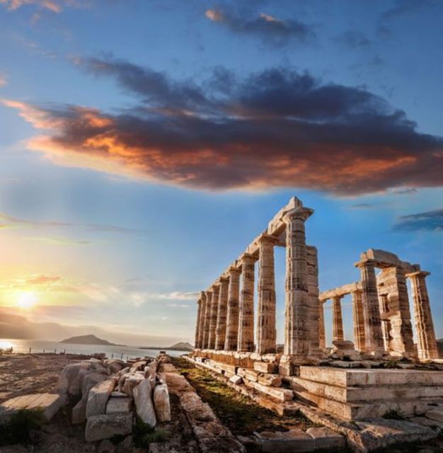 Athens: Cape Sounion &Temple of Poseidon Sunset Tour & Audio - One hour at the Temple of Poseidon