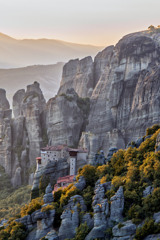 Athens: Meteora Day Trip with Central Pickup & Audio Guide - Kalabaka gives you a short break at the foot of the rocks