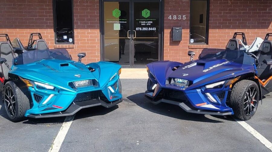 Atlanta: Self-Guided Slingshot Rental to Vickery Falls - Starting at Peachtree Corners