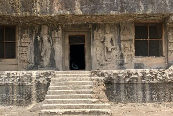 Audio Guided Tour Of Ellora Buddhist Caves, Aurangabad on HopOn India App - Caves 1 through 4, the early monastic spaces
