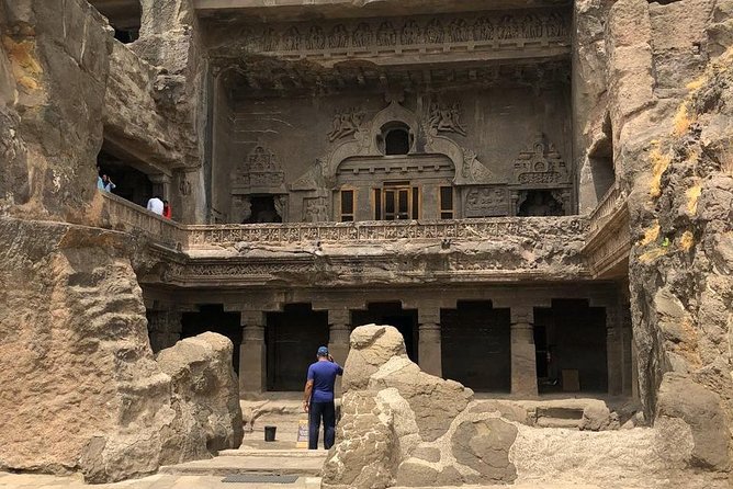 Audio Guided Tour Of Ellora Buddhist Caves, Aurangabad on HopOn India App - Caves 7, 8, and 9, a useful transition