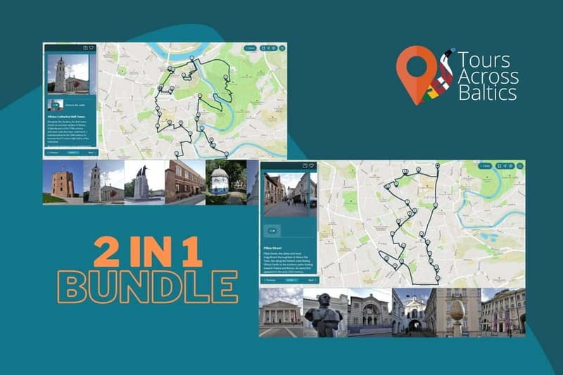 Audio Tour of Vilnius Old Town Core and the South Part 2in1 - The southern route, with Jewish and artistic history