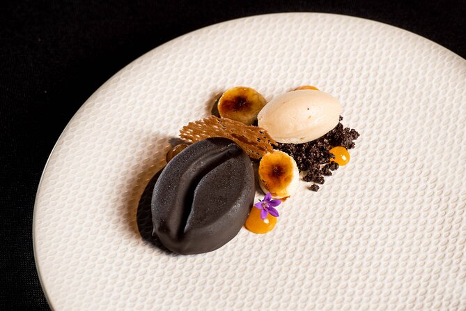 Audio visual multi-sensory chefs journey dinner experience - Brazil closes with coffee, chocolate, and banana