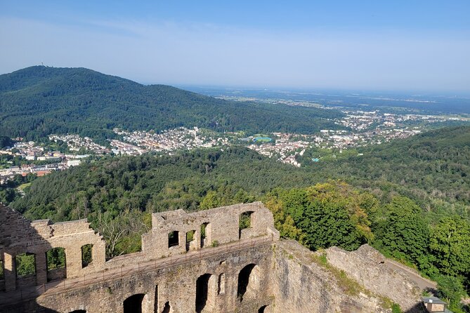Baden-Baden: Self-Guided Audio Tour in English - Add the castle ruin for the best view