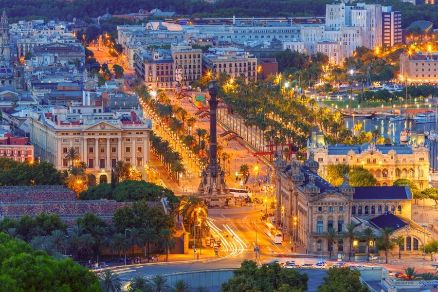 Barcelona: Montjuïc Cable Car Ticket with Audio Guide - A bird’s-eye start at Montjuïc