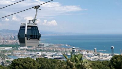 Barcelona: Montjuïc Cable Car Ticket with Audio Guide