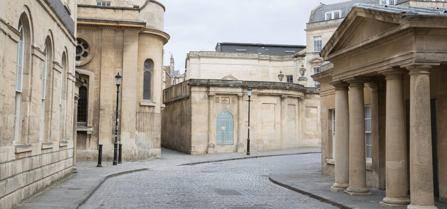 Bath: Bridgeton Walking Tour with an APP - Albert Street, Bath Street, and Beaufort Square