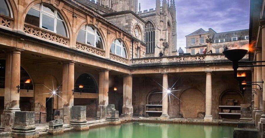 Bath: Roman Baths Entry Ticket with Audio Guide - The Great Bath and the famous steam