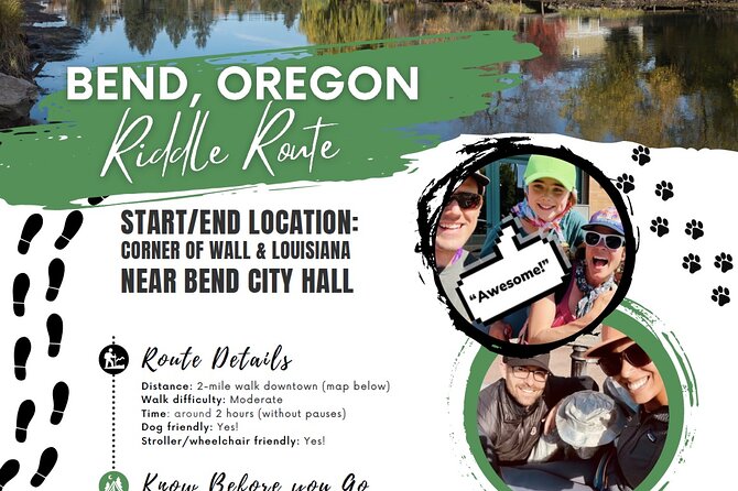 Bend Team Trivia Hunt: New 2024 Mobile Game App! - A walking game instead of a standard tour