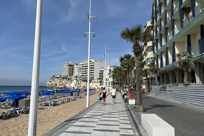 Benidorm Old Town and Beaches Tour and Exploration Game - Following clues through the Old Town