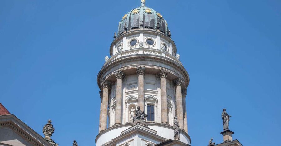 Berlin: Französischer Dom Viewing Platform with Audio Guide - The 254-step climb to the top