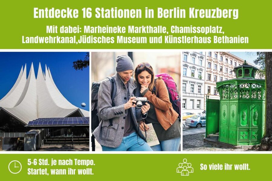 Berlin Kreuzberg: Scavenger Hunt Self-Guided Tour - The Jewish Museum and Prinzessinnengarten