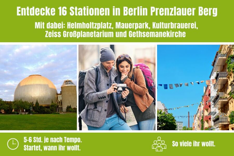 Berlin Prenzlauer Berg: Scavenger Hunt Self-Guided Tour - The synagogue and the route’s broader history