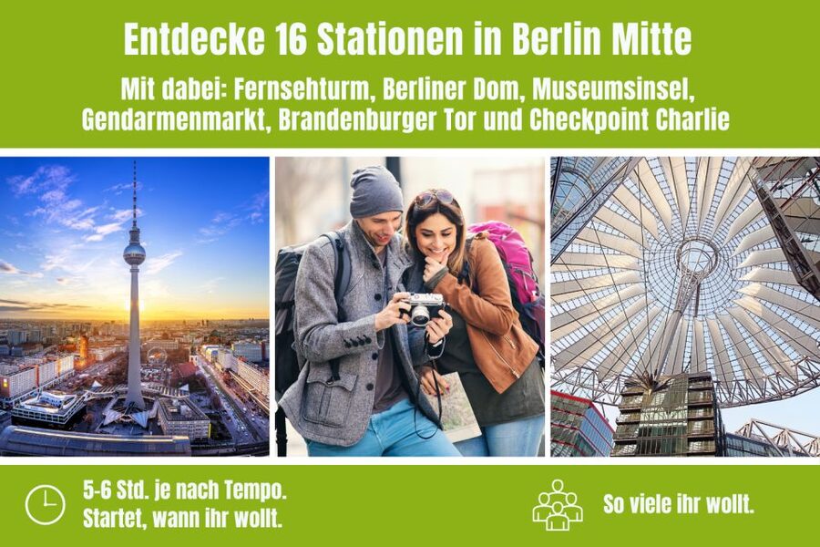 Berlin: Scavenger Hunt Self-Guided Tour - A city tour built around clues, not a guide