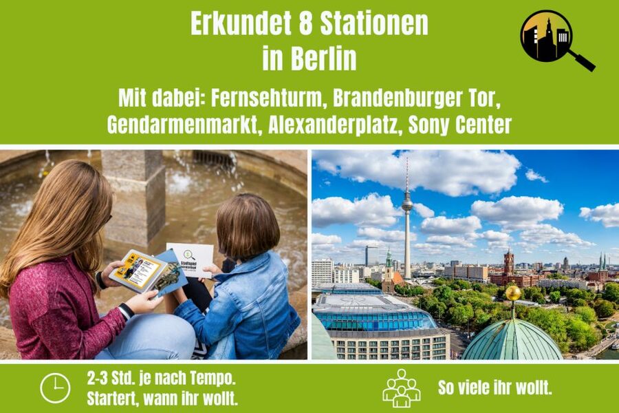 Berlin: Self-Guided Family and School Class Scavenger Hunt - How the Berlin scavenger hunt works