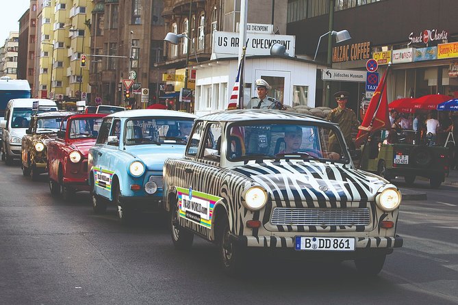 Berlin Wall Self-Drive Trabi Tour - The first few streets: learning the car in traffic