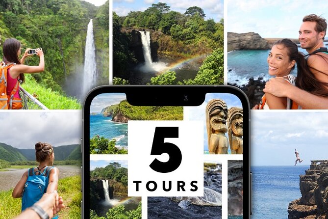Big Island Adventure Bundle: 5 Epic Audio Driving Tours - A self-guided way to see a very large island