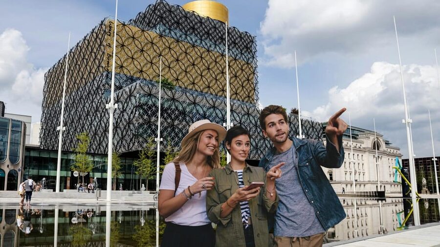Birmingham: City Walking Tour and Exploration Game - From the Bullring to the Floozy in the Jacuzzi
