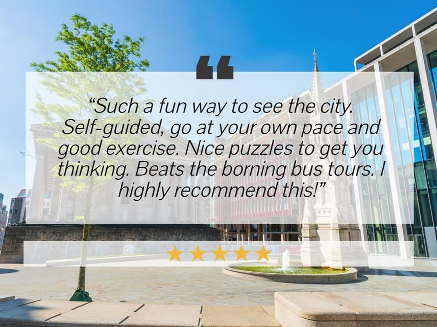 Birmingham: City Walking Tour and Exploration Game - Canals, architecture, and city stories