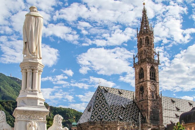 Bolzano Walking Tour with Audio and Written Guide by a Local - Piazza delle Erbe keeps the market tradition alive