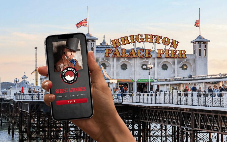 Brighton: City Walking Tour & Exploration Game - Stories of filmmakers, villains, and ghosts
