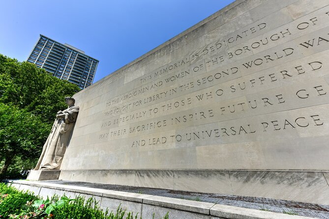 Brooklyn Heights and DUMBO Self-Guided Walking Tour - The Brooklyn War Memorial closes the loop