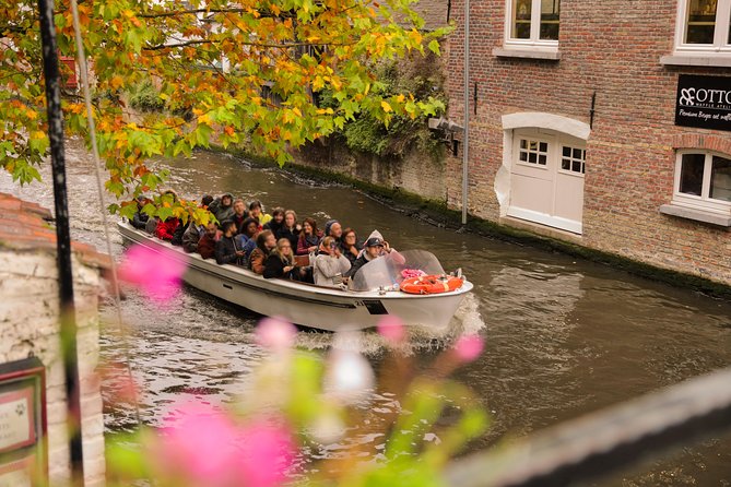 Bruges Guided or Audio Trip with Canal Cruise Option from Paris - Rozenhoedkaai and the canal cruise